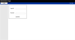 Desktop Screenshot of adminpages.ecollege.com